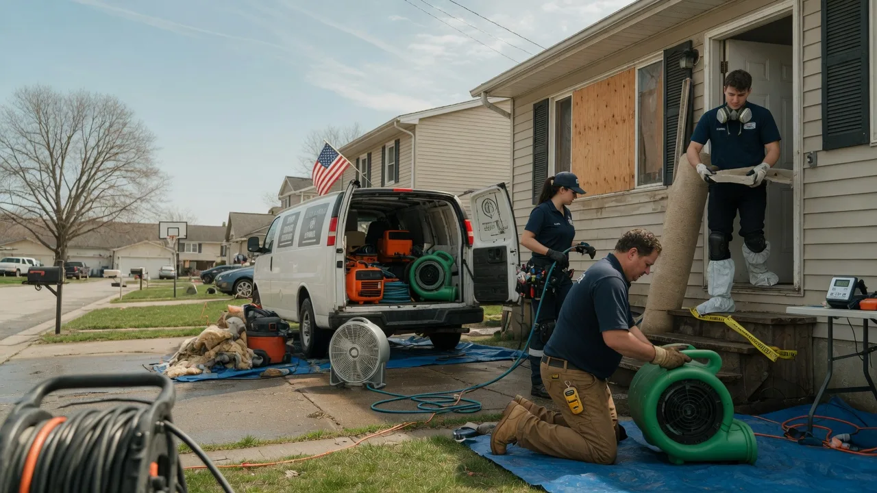 Water Damage Restoration in Price, TX near me